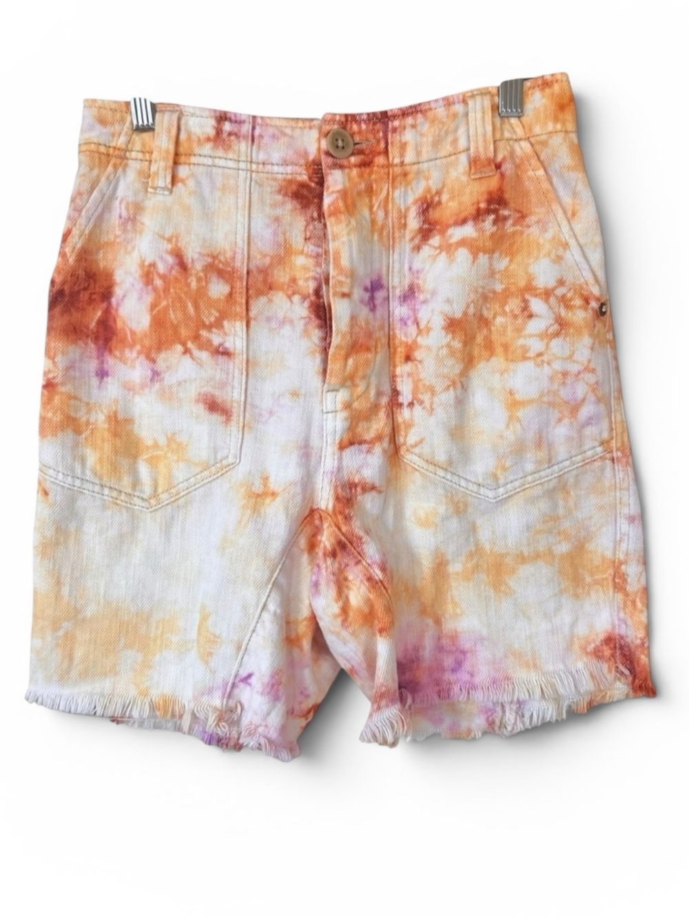 FREE PEOPLE
SHE'S A LEGEND HAREM SHORT -
APRICOT TIE DYE